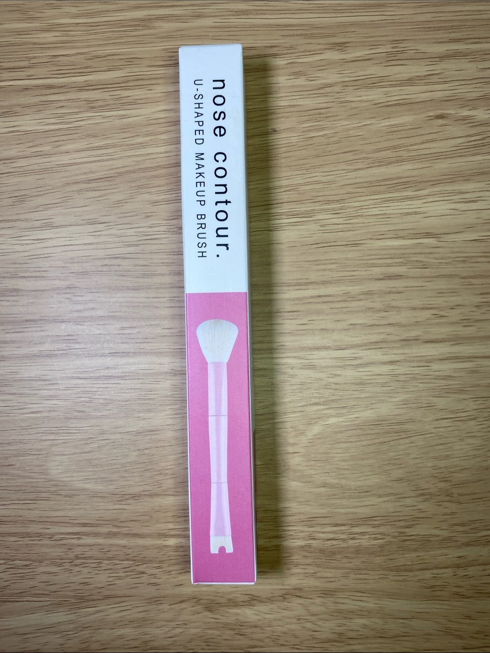 Nose Contour U-Shaped Makeup Brush - Pink